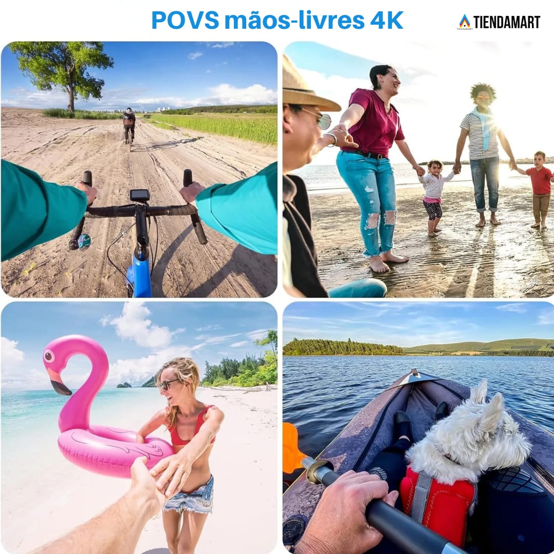 Videocâmara 4K Ultra HD - SpyCam PRO™