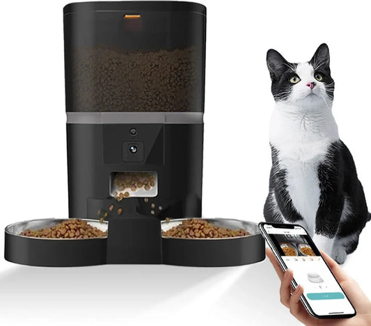 Comedero WiFi para perros y gatos
